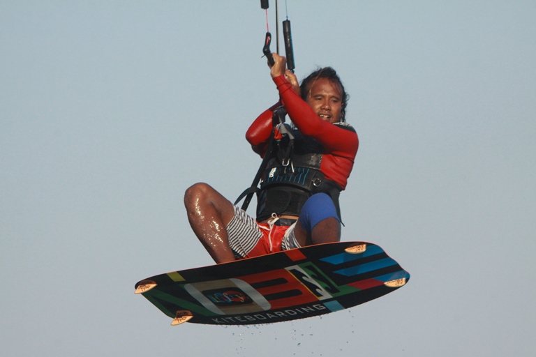 kite boarding